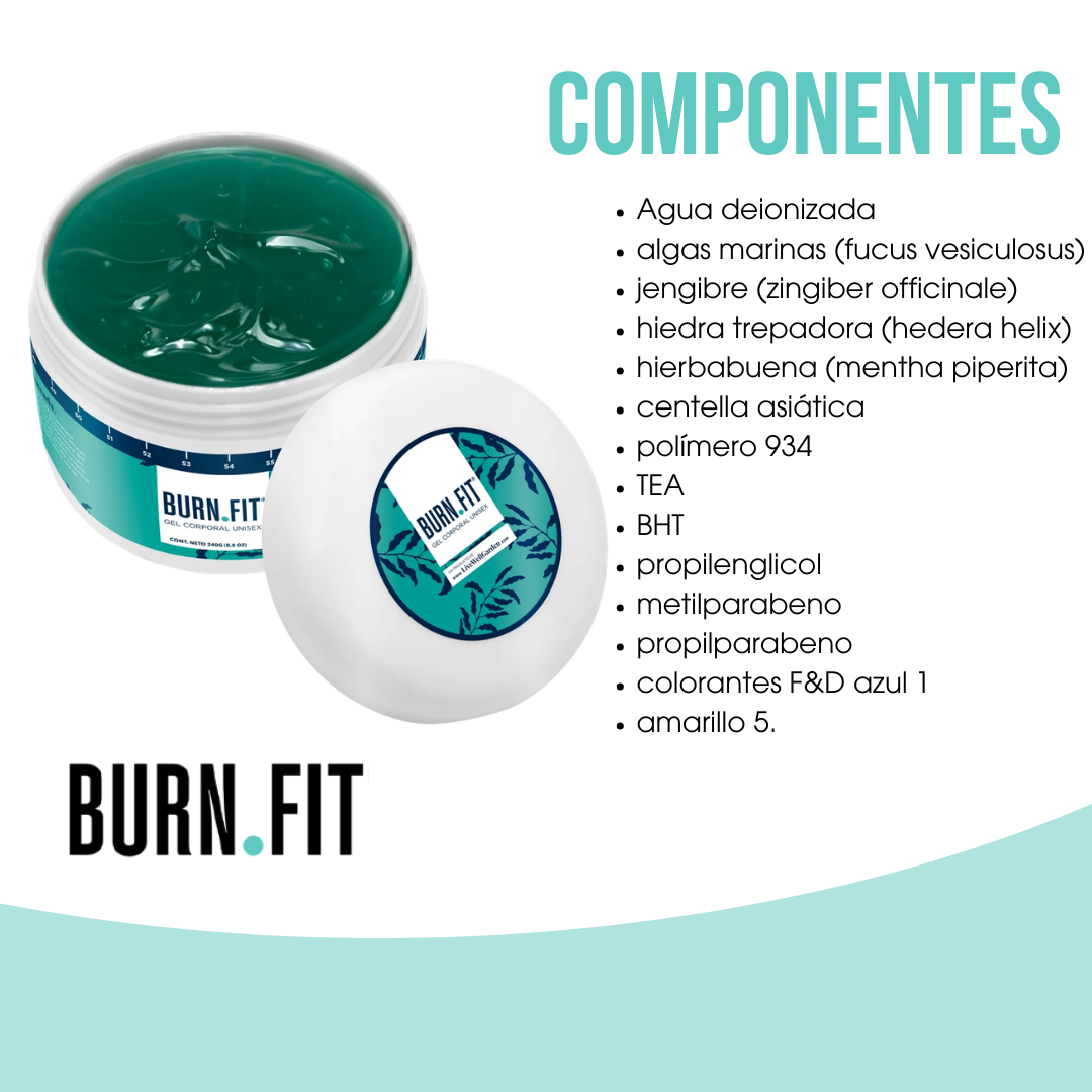 GEL REDUCTOR Corporal unisex BurnFit