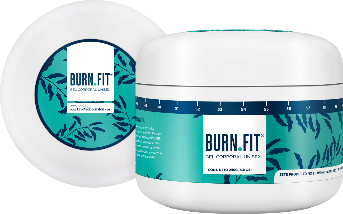 BurnFit Gel reductor corporal unisex