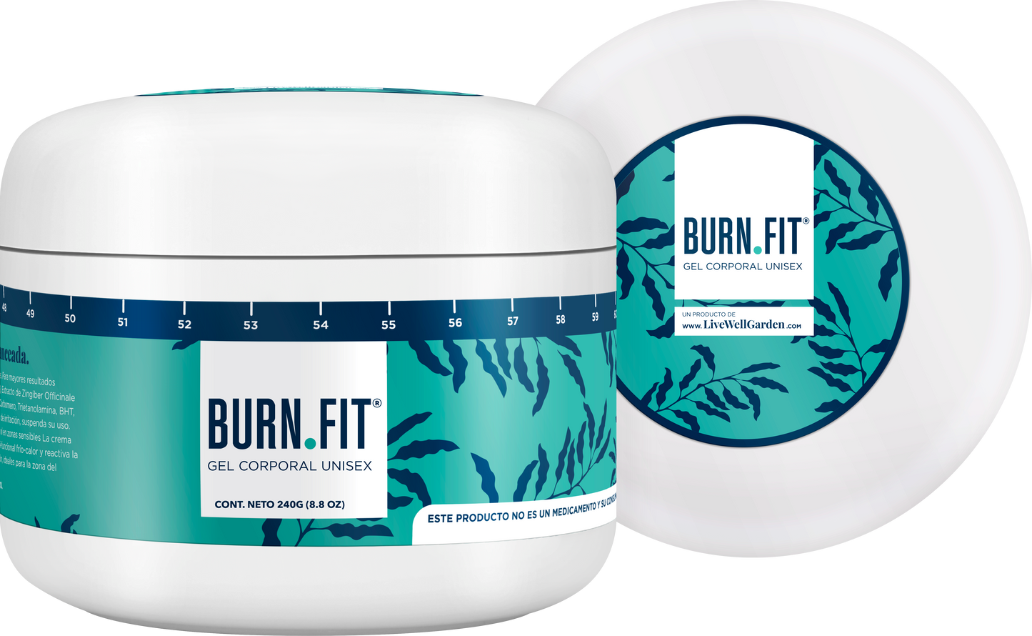 BurnFit Gel reductor corporal unisex